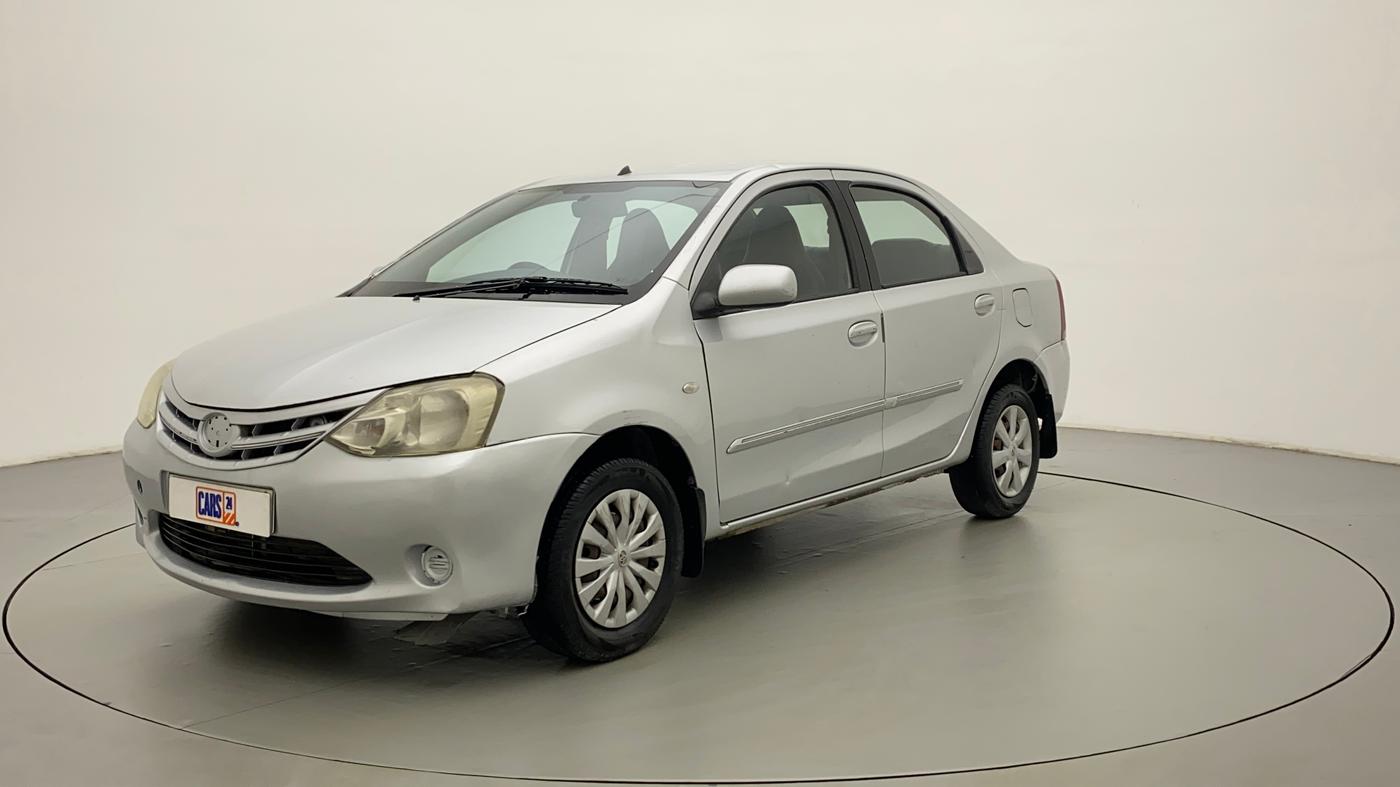 2011 Toyota Etios G, Petrol, Manual, 51,710 km, Left Front Diagonal