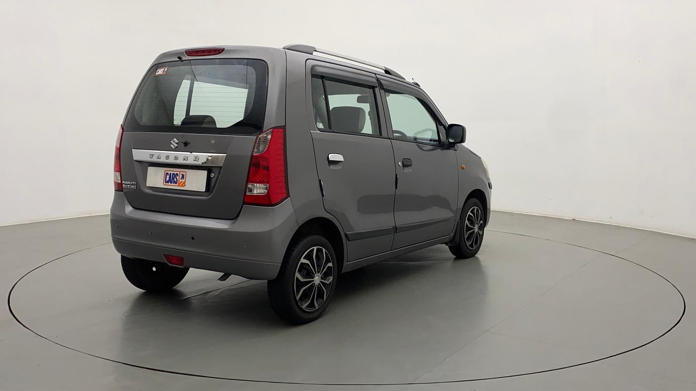 2011 Maruti Wagon R 1.0 VXI, Petrol, Manual, 1,00,490 km, Right Back Diagonal