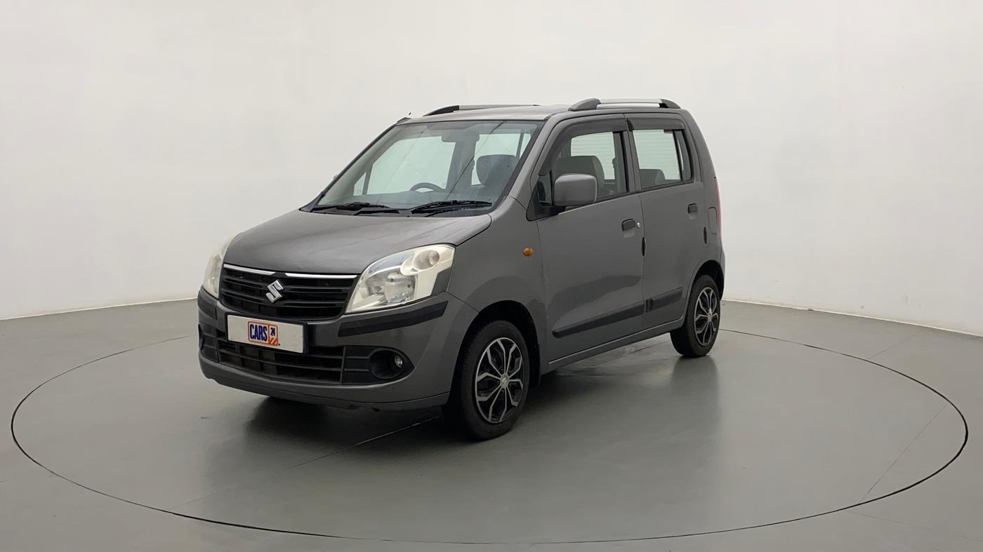 2011 Maruti Wagon R 1.0 VXI, Petrol, Manual, 1,00,490 km, Left Front Diagonal