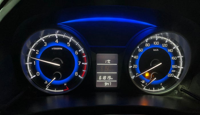 2016 Maruti Baleno DELTA PETROL 1.2, Petrol, Manual, 61,806 km, Odometer Image
