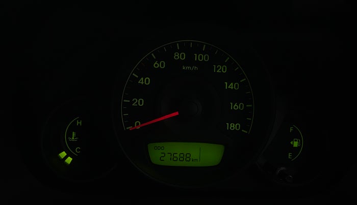 2017 Hyundai Eon ERA +, Petrol, Manual, 27,680 km, Odometer Image