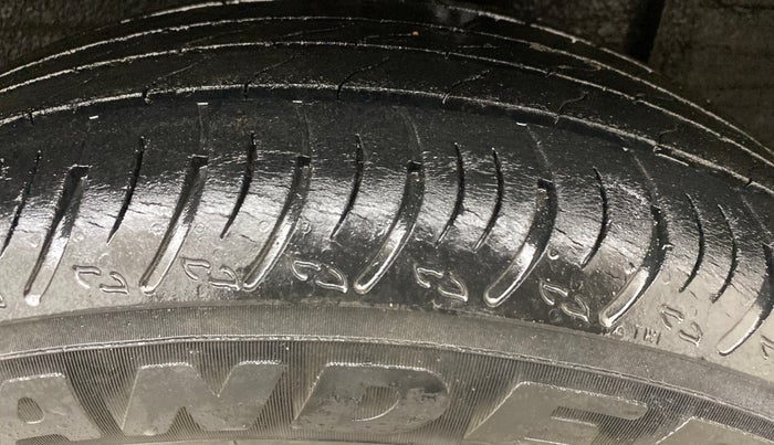 2021 Renault Kiger RXZ AMT, Petrol, Automatic, 42,389 km, Left Rear Tyre Tread