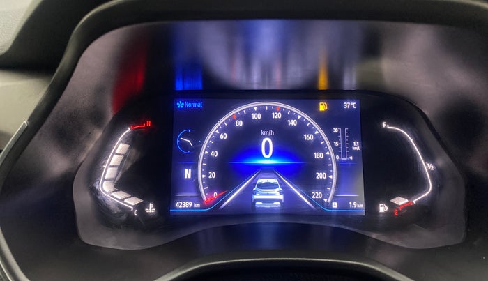 2021 Renault Kiger RXZ AMT, Petrol, Automatic, 42,389 km, Odometer Image