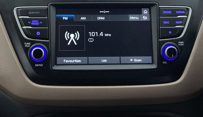 2019 Hyundai Elite i20 1.2 SPORTS PLUS VTVT, Petrol, Manual, 58,475 km, Infotainment System
