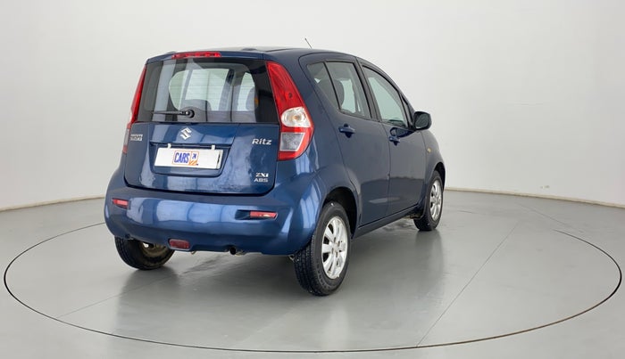 2010 Maruti Ritz ZXI, Petrol, Manual, 83,901 km, Right Back Diagonal