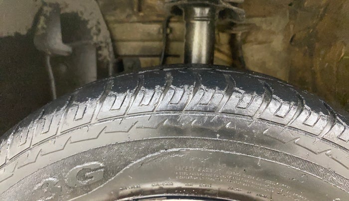 2016 Datsun Go Plus T, Petrol, Manual, 40,225 km, Left Front Tyre Tread