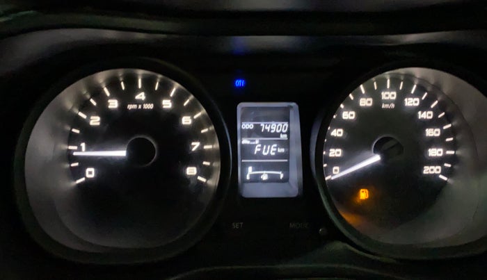 2019 Tata NEXON XM PETROL, Petrol, Manual, 74,892 km, Odometer Image