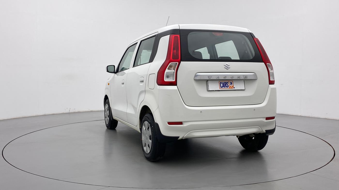 2021 Maruti New Wagon-R VXI 1.0 AMT, Petrol, Automatic, 8,616 km, Left Back Diagonal