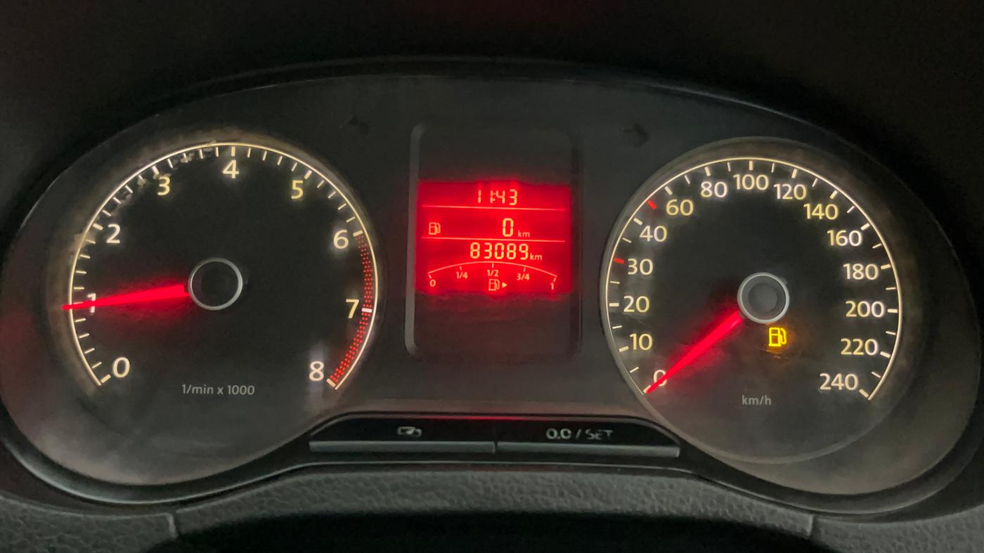 2013 Volkswagen Polo HIGHLINE1.2L, Petrol, Manual, 83,089 km, Odometer Image