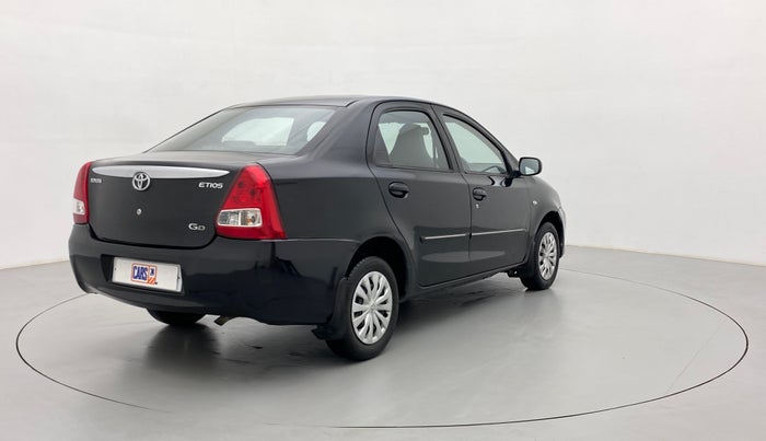 2012 Toyota Etios GD, Diesel, Manual, 60,269 km, Right Back Diagonal