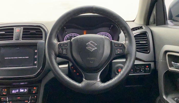 2018 Maruti Vitara Brezza ZDI PLUS DUAL TONE, Diesel, Manual, 64,860 km, Steering Wheel Close Up