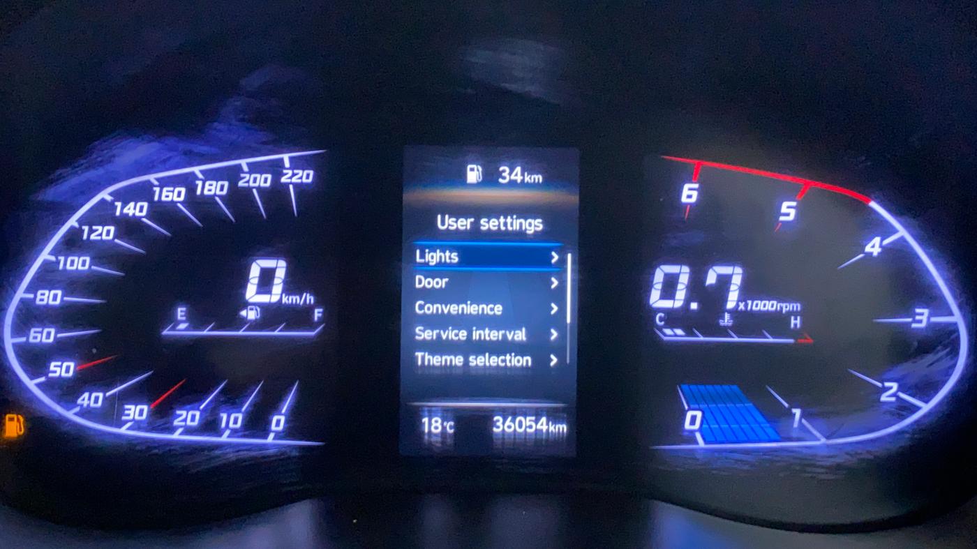2021 Hyundai Verna SX (O) 1.5 CRDI, Diesel, Manual, 36,033 km, Odometer Image