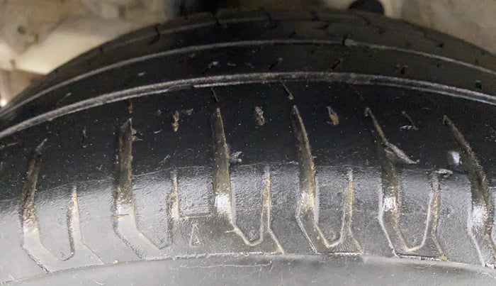 2021 Hyundai Verna SX (O) 1.5 CRDI, Diesel, Manual, 36,033 km, Right Rear Tyre Tread