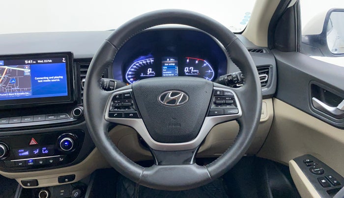 2021 Hyundai Verna SX (O) 1.5 CRDI, Diesel, Manual, 36,033 km, Steering Wheel Close Up