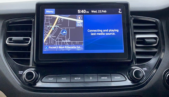 2021 Hyundai Verna SX (O) 1.5 CRDI, Diesel, Manual, 36,033 km, Infotainment System