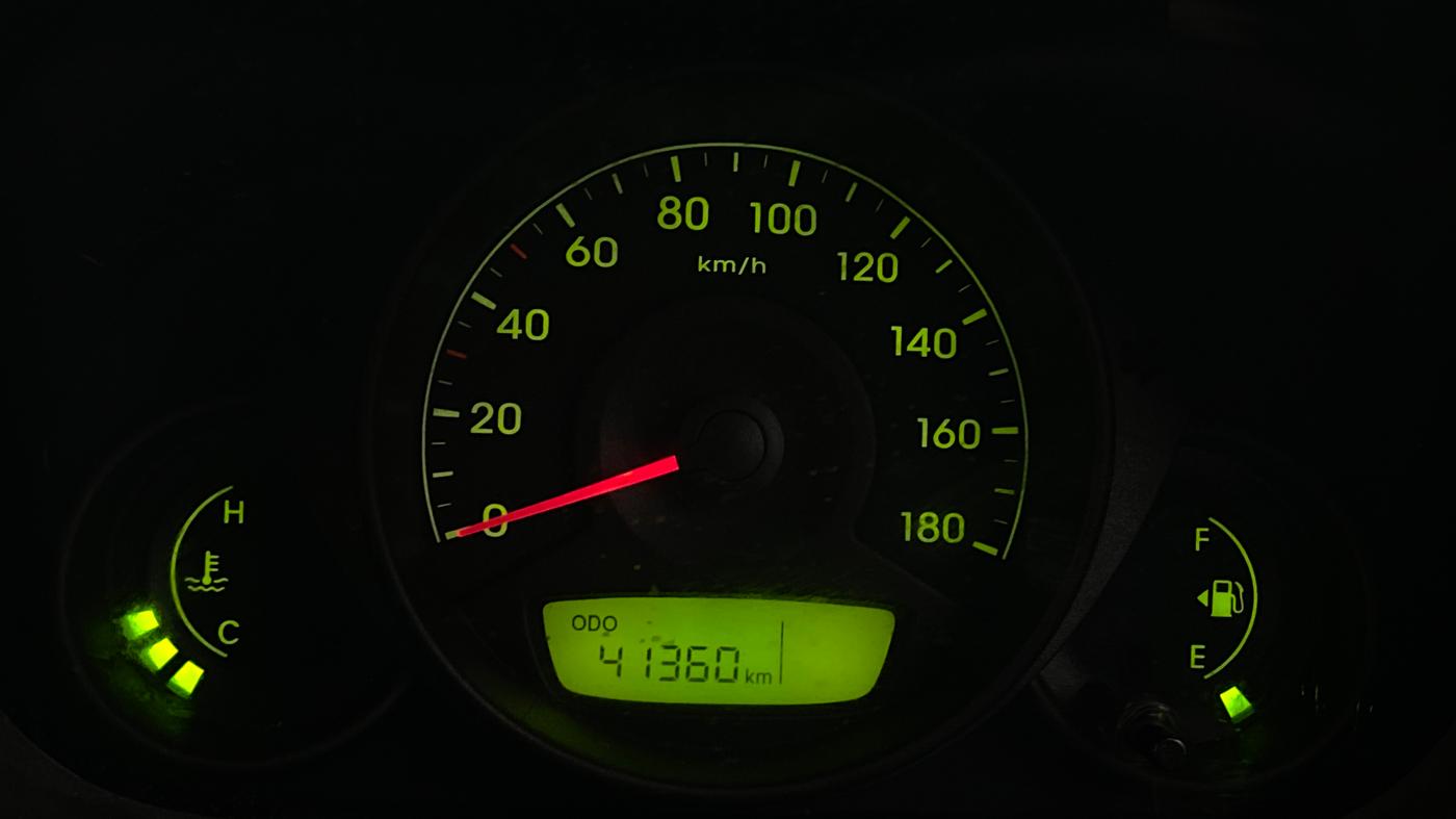 2013 Hyundai Eon ERA +, Petrol, Manual, 41,357 km, Odometer Image