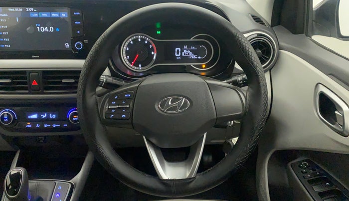 2021 Hyundai GRAND I10 NIOS SPORTZ AMT 1.2 KAPPA VTVT, Petrol, Automatic, 11,769 km, Steering Wheel Close Up