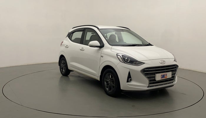 2021 Hyundai GRAND I10 NIOS SPORTZ AMT 1.2 KAPPA VTVT, Petrol, Automatic, 11,769 km, Right Front Diagonal