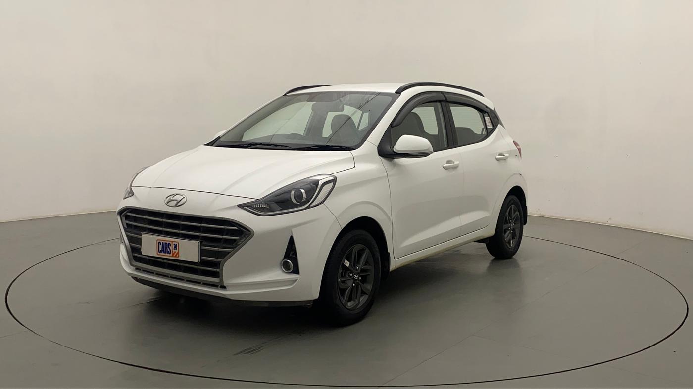 2021 Hyundai GRAND I10 NIOS SPORTZ AMT 1.2 KAPPA VTVT, Petrol, Automatic, 11,769 km, Left Front Diagonal