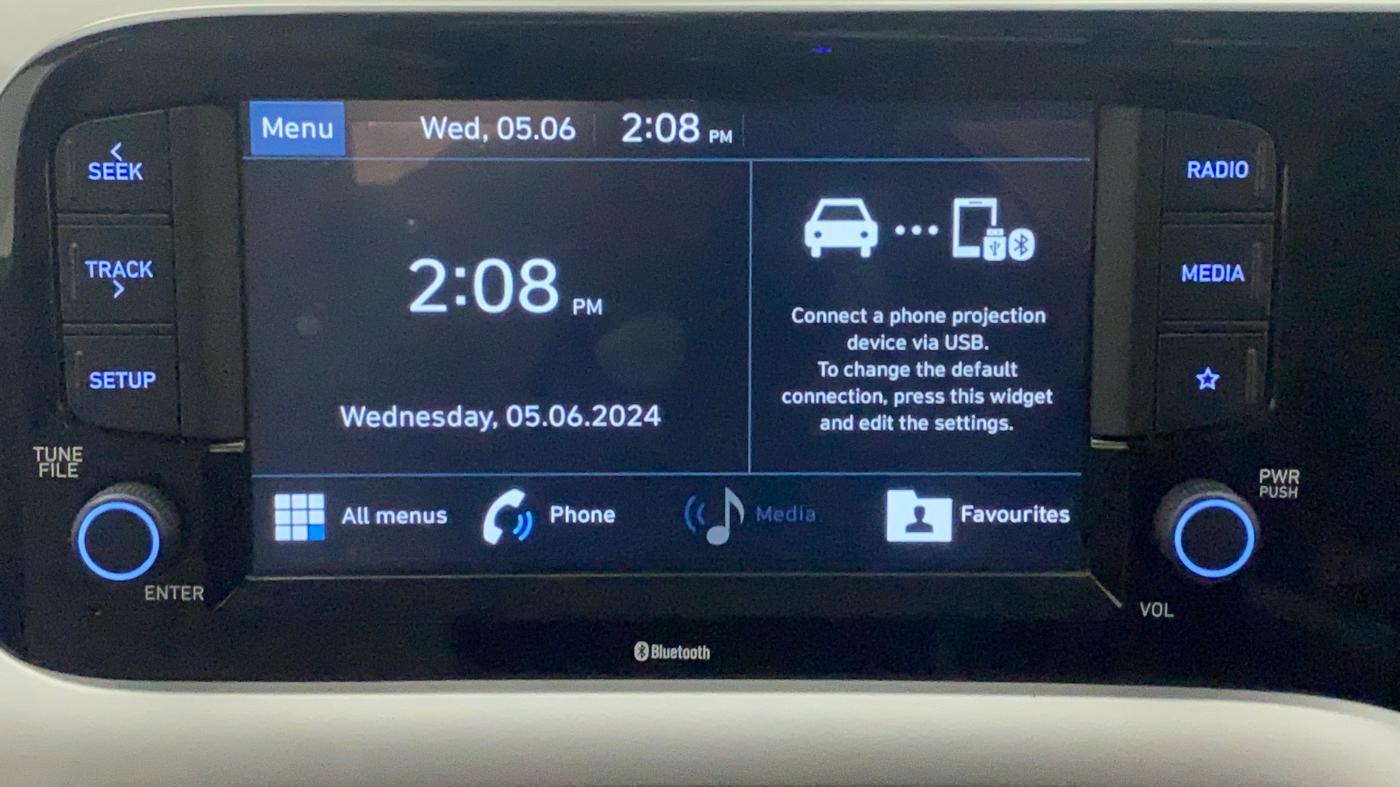 2021 Hyundai GRAND I10 NIOS SPORTZ AMT 1.2 KAPPA VTVT, Petrol, Automatic, 11,769 km, Infotainment System