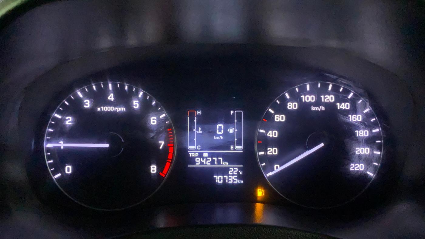 2016 Hyundai Creta S 1.6 PETROL, Petrol, Manual, 70,803 km, Odometer Image