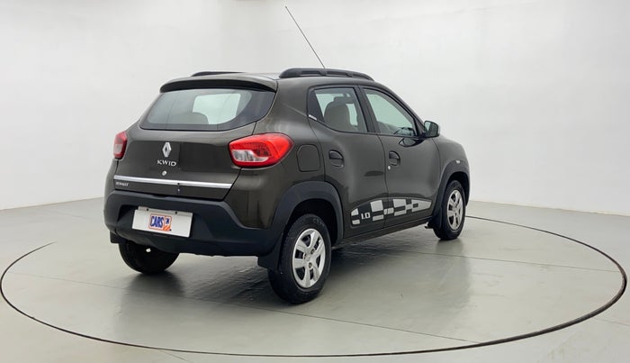 2017 Renault Kwid 1.0 RXT, Petrol, Manual, 31,147 km, Right Back Diagonal (45- Degree) View