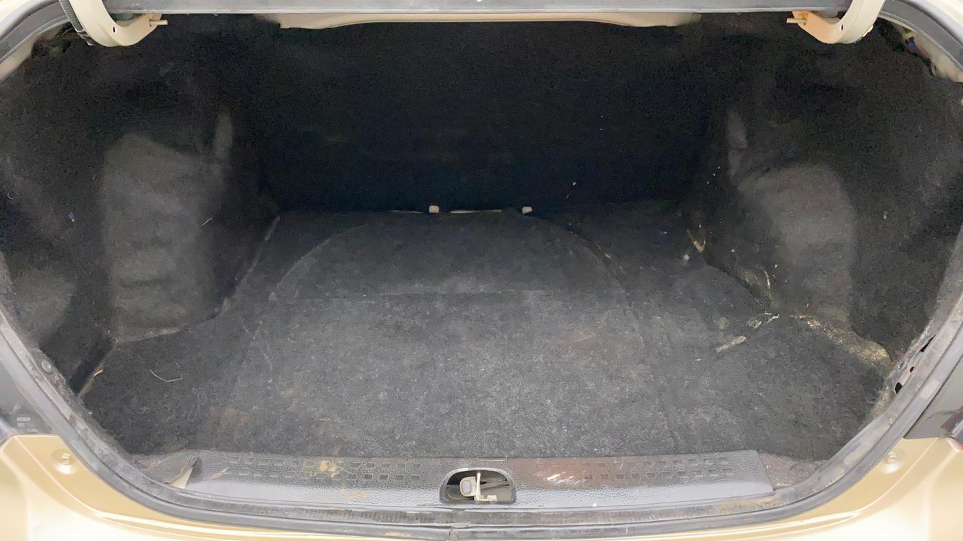 2010 Maruti Swift Dzire VXI, Petrol, Manual, 65,403 km, Boot Inside
