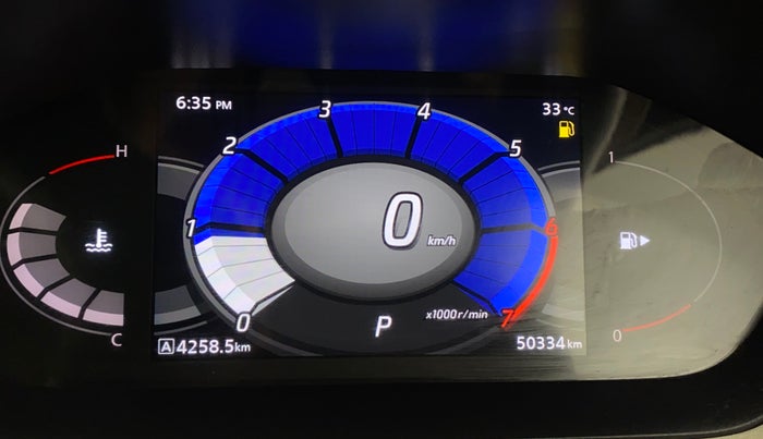 2021 Nissan MAGNITE XV TURBO CVT, Petrol, Automatic, 50,330 km, Odometer Image