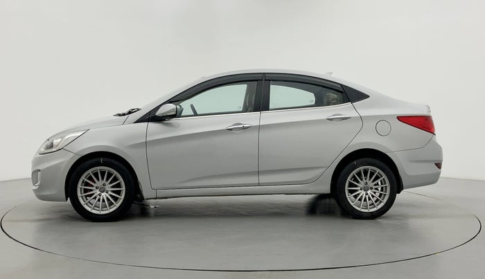 2014 Hyundai Verna FLUIDIC 1.6 CRDI SX OPT AT, Diesel, Automatic, 99,781 km, Left Side