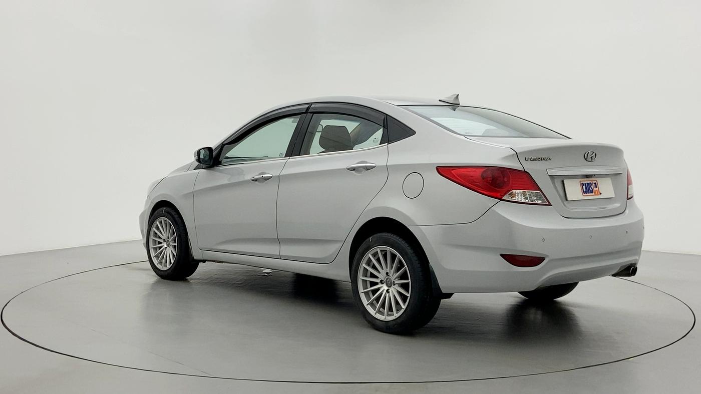 2014 Hyundai Verna FLUIDIC 1.6 CRDI SX OPT AT, Diesel, Automatic, 99,781 km, Left Back Diagonal