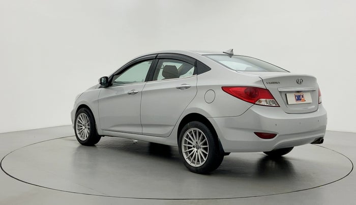 2014 Hyundai Verna FLUIDIC 1.6 CRDI SX OPT AT, Diesel, Automatic, 99,781 km, Left Back Diagonal