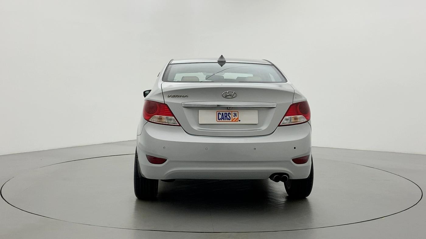 2014 Hyundai Verna FLUIDIC 1.6 CRDI SX OPT AT, Diesel, Automatic, 99,781 km, Back/Rear