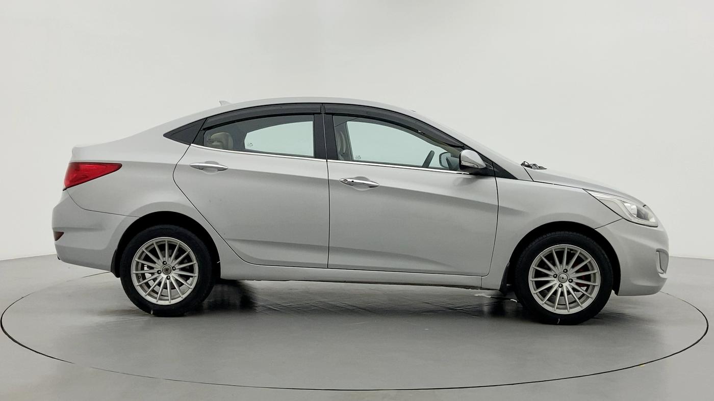 2014 Hyundai Verna FLUIDIC 1.6 CRDI SX OPT AT, Diesel, Automatic, 99,781 km, Right Side View