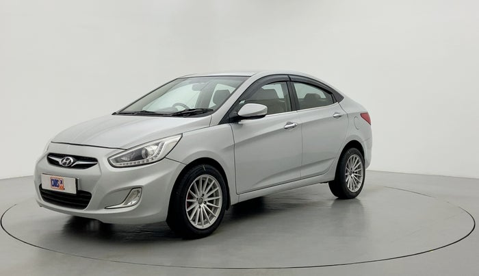 2014 Hyundai Verna FLUIDIC 1.6 CRDI SX OPT AT, Diesel, Automatic, 99,781 km, Left Front Diagonal
