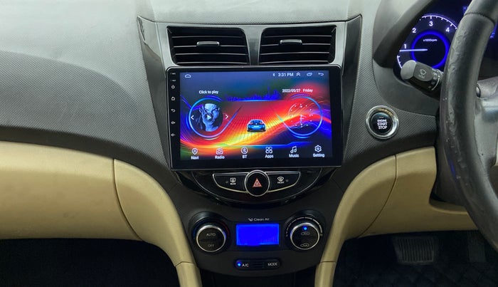 2014 Hyundai Verna FLUIDIC 1.6 CRDI SX OPT AT, Diesel, Automatic, 99,781 km, Air Conditioner