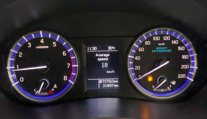 2021 Maruti S Cross ZETA 1.5, Petrol, Manual, 21,797 km, Odometer Image