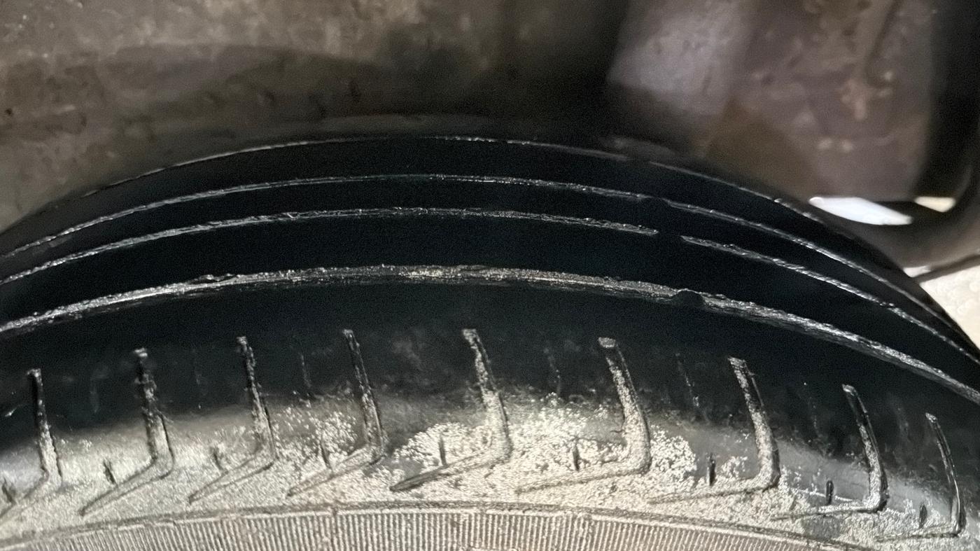 2022 Maruti New Wagon-R LXI CNG 1.0, CNG, Manual, 75,436 km, Left Rear Tyre Tread