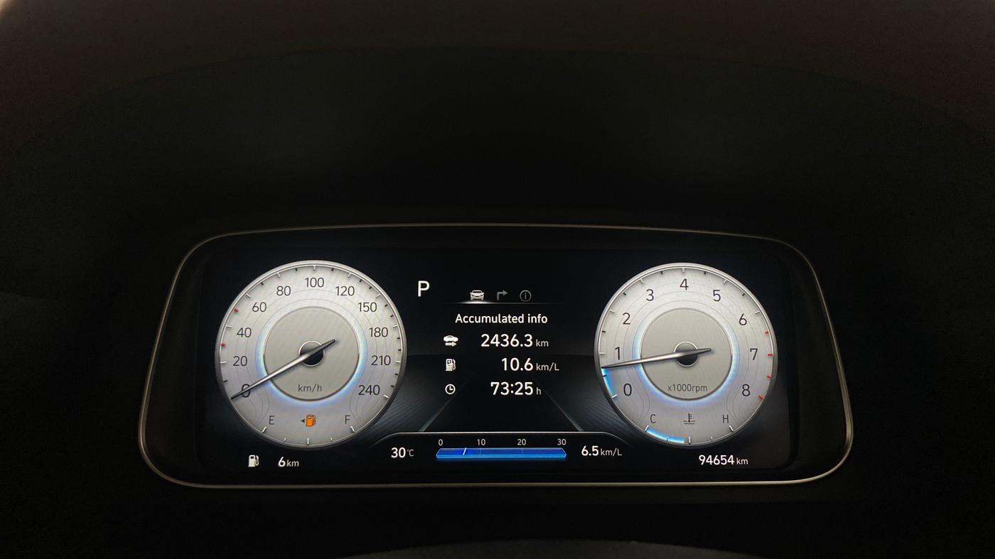 2023 Hyundai ALCAZAR 2.0 SIGNATURE (O) AT 7STR, Petrol, Automatic, 94,654 km, Odometer Image