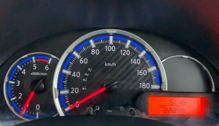 2019 Datsun Go T(O), Petrol, Manual, 22,849 km, Odometer Image