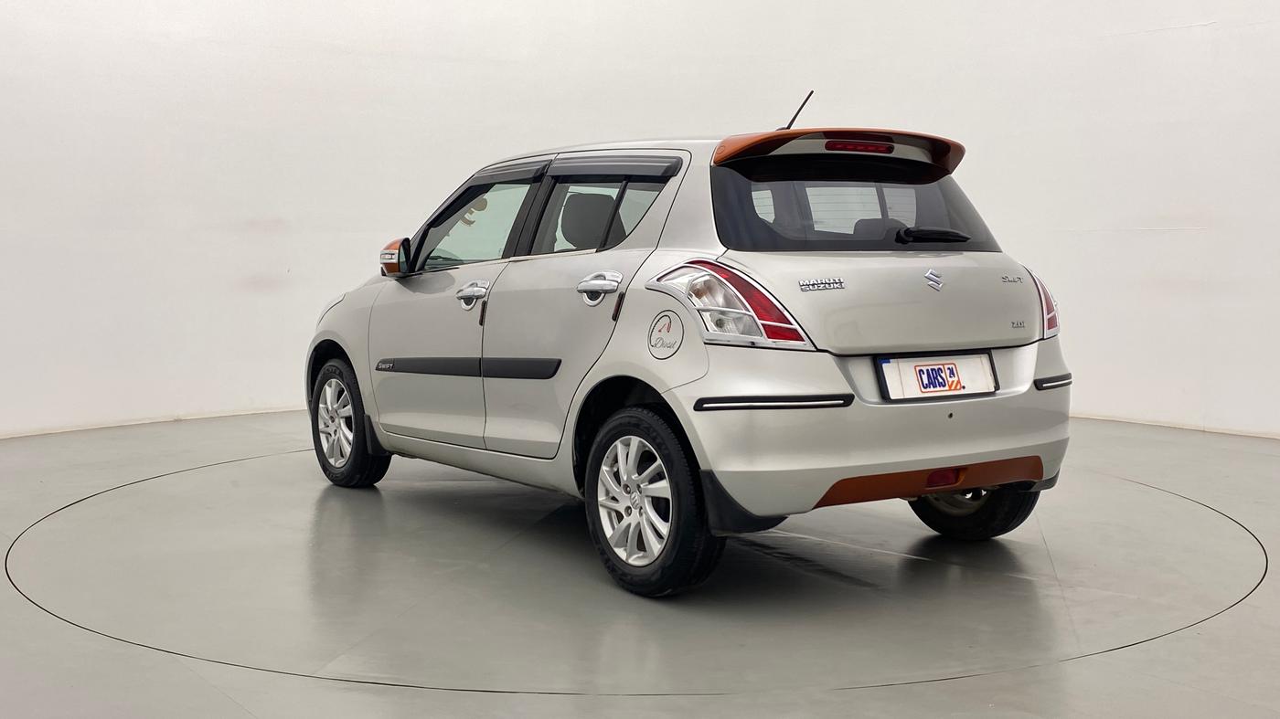 2014 Maruti Swift ZDI, Diesel, Manual, 43,700 km, Left Back Diagonal