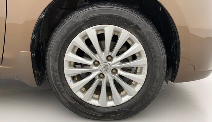 2017 Maruti Ciaz ZETA 1.4  AT PETROL, Petrol, Automatic, 58,022 km, Right Front Wheel