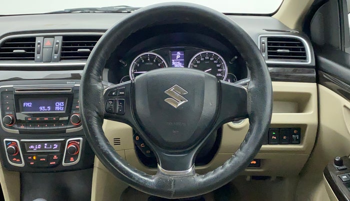 2017 Maruti Ciaz ZETA 1.4  AT PETROL, Petrol, Automatic, 58,022 km, Steering Wheel Close Up