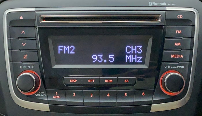 2017 Maruti Ciaz ZETA 1.4  AT PETROL, Petrol, Automatic, 58,022 km, Infotainment System