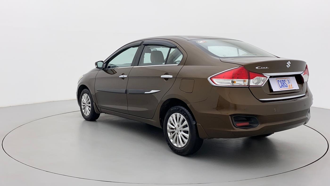 2017 Maruti Ciaz ZETA 1.4  AT PETROL, Petrol, Automatic, 58,022 km, Left Back Diagonal