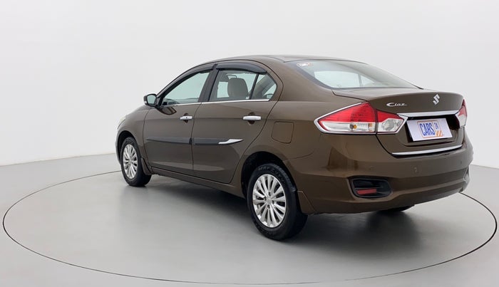 2017 Maruti Ciaz ZETA 1.4  AT PETROL, Petrol, Automatic, 58,022 km, Left Back Diagonal