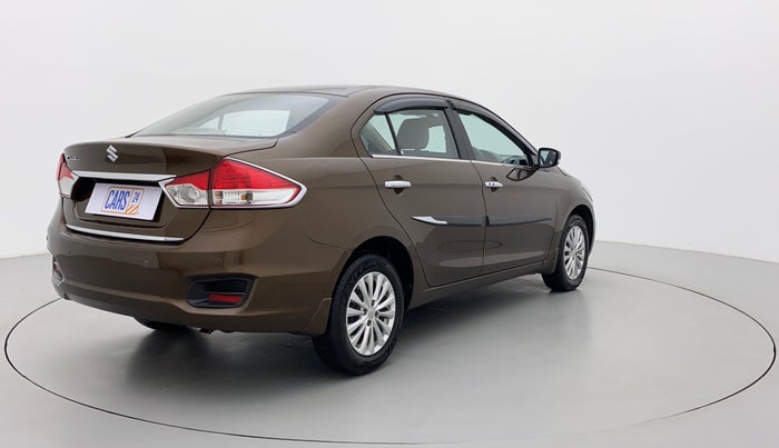 2017 Maruti Ciaz ZETA 1.4  AT PETROL, Petrol, Automatic, 58,022 km, Right Back Diagonal