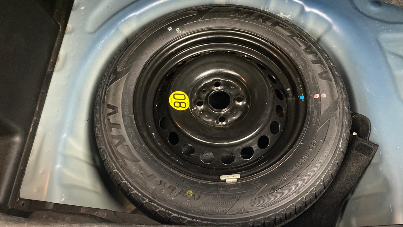 2019 Maruti Baleno ZETA PETROL 1.2, Petrol, Manual, 99,637 km, Spare Tyre