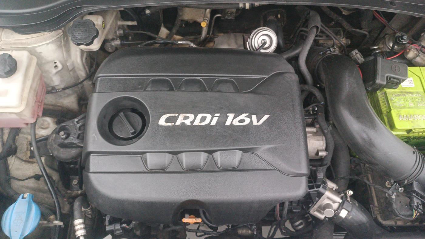 2018 Hyundai Creta SX AT 1.6 DIESEL, Diesel, Automatic, 1,27,141 km, Engine View