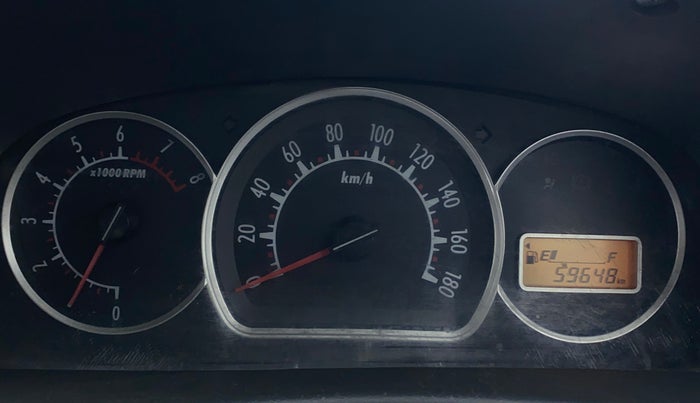 2013 Maruti Alto K10 VXI, Petrol, Manual, 59,641 km, Odometer Image