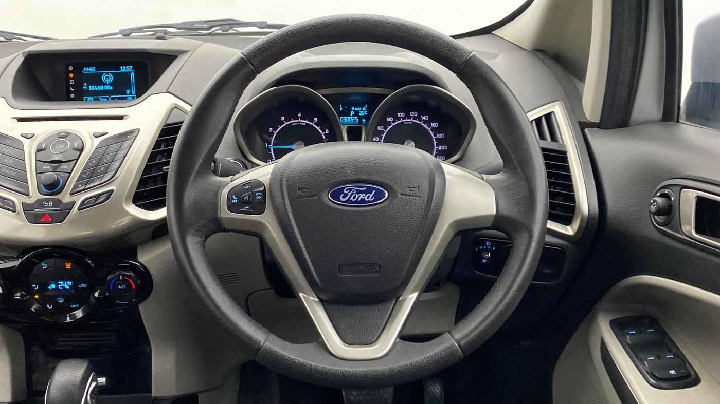 2017 Ford Ecosport 1.5 TITANIUM TI VCT AT, Petrol, Automatic, 30,025 km, Steering Wheel Close Up